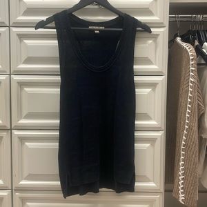 Banana Republic size small dark black and blue sweater shirt